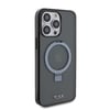 Apple iPhone 15 Pro Max Kılıf TUMI Orjinal Lisanslı M-safe Şarj Özellikli PC TPU Metal Logolu Ring Standlı Kapak