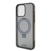 Apple iPhone 15 Pro Max Kılıf TUMI Orjinal Lisanslı M-safe Şarj Özellikli PC TPU Metal Logolu Ring Standlı Kapak