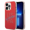 Apple iPhone 15 Pro Max Kılıf U.S. Polo Assn. Orjinal Lisanslı Simli Parlak Alfabe Tasarım Kapak