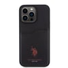 Apple iPhone 15 Pro Max Kılıf U.S. Polo Assn. Orjinal Lisanslı Baskı Logolu PU Kartlıklı Kapak