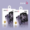 Apple iPhone 15 Pro Max Zore CL-11 Safir Parmak İzi Bırakmayan Anti-Reflective Kamera Lens Koruyucu