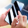 Apple iPhone 15 Pro Zore Rika Premium Privacy Temperli Cam Ekran Koruyucu
