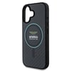 Apple iPhone 16 Kılıf Aston Martin Orjinal Lisanslı M-safe Şarj Özellikli Renkli Halka ve Karbon Fiber Tasarımlı Kapak