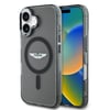 Apple iPhone 16 Kılıf Aston Martin Orjinal Lisanslı M-safe Şarj Özellikli IML Baskı Logolu Buzlu Kapak
