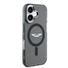 Apple iPhone 16 Kılıf Aston Martin Orjinal Lisanslı M-safe Şarj Özellikli IML Baskı Logolu Buzlu Kapak