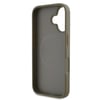 Apple iPhone 16 Kılıf DKNY Orjinal Lisanslı M-safe Şarj Özellikli 3D Yazılı Grid Pattern Kapak