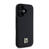 Apple iPhone 16 Kılıf DKNY Orjinal Lisanslı M-safe Şarj Özellikli 3D Yazılı Repeat Pattern Kapak