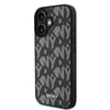 Apple iPhone 16 Kılıf DKNY Orjinal Lisanslı M-safe Şarj Özellikli 3D Yazılı Grid Pattern Kapak