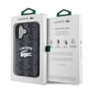 Apple iPhone 16 Kılıf Lacoste Orjinal Lisanslı M-safe Şarj Özellikli Mono Vintage Logo Kapak