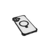 Apple iPhone 16 Kılıf M-safe Şarj Özellikli Raptic Dual Serisi Şeffaf Standlı Kapak