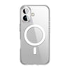 Apple iPhone 16 Kılıf M-safe Şarj Özellikli Transparan Sert PC Wlons Pita Kapak