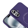 Apple iPhone 16 Kılıf M-Safe Şarj Özellikli Kamera Korumalı Zore Elio Sert PC Kapak