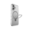 Apple iPhone 16 Kılıf M-safe Şarj Özellikli Raptic Air Stand Serisi Buzlu Transparan Tasarımlı Standlı Kapak