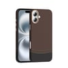 Apple iPhone 16 Kılıf M-safe Şarj Özellikli Karbon Fiber Görünümlü Zore Gros Kapak