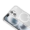 ​Apple iPhone 16 Kılıf M-safe Şarj Özellikli Parlayan Simli Saydam Renkli Zore Maris Kapak