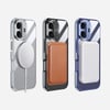 Apple iPhone 16 Kılıf M-safe Şarj Özellikli Wlons Standlı Efsane Kapak