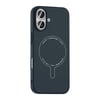 Apple iPhone 16 Kılıf M-Safe Şarj Özellikli Kamera Korumalı Zore Elio Sert PC Kapak