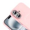 Apple iPhone 16 Kılıf M-Safe Şarj Özellikli Kamera Korumalı Zore Elio Sert PC Kapak