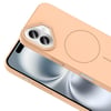 Apple iPhone 16 Kılıf Magsafe Şarj Özellikli Zore Ruby Silikon Kapak