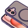 Apple iPhone 16 Kılıf Magsafe Şarj Özellikli Mat Arka Yüzey Zore Sio Kapak
