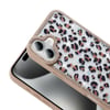 Apple iPhone 16 Kılıf Taşlı ve Simli Tasarım Zore Azra Kapak