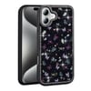 Apple iPhone 16 Kılıf Taşlı ve Simli Tasarım Zore Azra Kapak