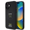 Apple iPhone 16 Plus Kılıf Aston Martin Orjinal Lisanslı M-safe Şarj Özellikli PU Deri Alonso 14 Baskılı Kapak