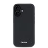 Apple iPhone 16 Plus Kılıf DKNY Orjinal Lisanslı M-safe Şarj Özellikli Metal Logolu PU Deri Grained Kapak
