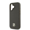 Apple iPhone 16 Plus Kılıf DKNY Orjinal Lisanslı M-safe Şarj Özellikli 3D Yazılı Repeat Pattern Kapak
