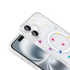 Apple iPhone 16 Plus Kılıf M-Safe Şarj Özellikli Şeffaf Zore Folk Sert Kapak