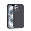 Apple iPhone 16 Plus Kılıf M-safe Şarj Özellikli Karbon Fiber Görünümlü Zore Gros Kapak