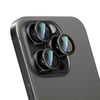 Apple iPhone 16 Pro CaseWorld Alloy Serisi Oleofobik Anti Reflective Kamera Lens Koruyucu