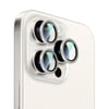 Apple iPhone 16 Pro CaseWorld Alloy Serisi Oleofobik Anti Reflective Kamera Lens Koruyucu