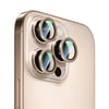 Apple iPhone 16 Pro CaseWorld Alloy Serisi Oleofobik Anti Reflective Kamera Lens Koruyucu