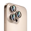 Apple iPhone 16 Pro CaseWorld Alloy Two-Color Serisi Lens Koruyucu