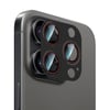 Apple iPhone 16 Pro CaseWorld Karbon Fiber Serisi Anti Reflective Ultra Clear Full Kamera Lens Koruyucu