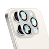 Apple iPhone 16 Pro CaseWorld Karbon Fiber Serisi Anti Reflective Ultra Clear Full Kamera Lens Koruyucu