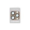 Apple iPhone 16 Pro CaseWorld Karbon Fiber Serisi Anti Reflective Ultra Clear Full Kamera Lens Koruyucu