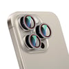Apple iPhone 16 Pro CaseWorld Karbon Fiber Serisi Anti Reflective Ultra Clear Kamera Lens Koruyucu