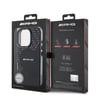Apple iPhone 16 Pro Kılıf AMG Orjinal Lisanslı M-safe Şarj Özellikli Çift Katmanlı Kırmızı Çapraz Çizgili Kapak