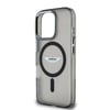 Apple iPhone 16 Pro Kılıf Aston Martin Orjinal Lisanslı M-safe Şarj Özellikli IML Baskı Logolu Buzlu Kapak