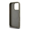 Apple iPhone 16 Pro Kılıf DKNY Orjinal Lisanslı M-safe Şarj Özellikli 3D Yazılı Grid Pattern Kapak