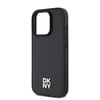 Apple iPhone 16 Pro Kılıf DKNY Orjinal Lisanslı M-safe Şarj Özellikli 3D Yazılı Repeat Pattern Kapak