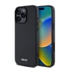 Apple iPhone 16 Pro Kılıf DKNY Orjinal Lisanslı M-safe Şarj Özellikli Metal Logolu PU Deri Grained Kapak