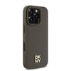 Apple iPhone 16 Pro Kılıf DKNY Orjinal Lisanslı M-safe Şarj Özellikli 3D Yazılı Repeat Pattern Kapak