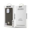 Apple iPhone 16 Pro Kılıf DKNY Orjinal Lisanslı M-safe Şarj Özellikli 3D Yazılı Repeat Pattern Kapak