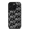 Apple iPhone 16 Pro Kılıf DKNY Orjinal Lisanslı M-safe Şarj Özellikli 3D Yazılı Grid Pattern Kapak