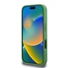 Apple iPhone 16 Pro Kılıf Lacoste Orjinal Lisanslı PU Pike Desenli Arka Yüzey İkonik Timsah Dokuma Logolu Kapak