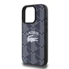 Apple iPhone 16 Pro Kılıf Lacoste Orjinal Lisanslı M-safe Şarj Özellikli Mono Vintage Logo Kapak