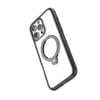 Apple iPhone 16 Pro Kılıf M-safe Şarj Özellikli Raptic AirJoy Serisi Boncuk Tasarımlı 360 Derece Dönebilen Standlı Kapak